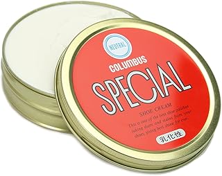 Columbus 業務用 靴クリーム 圧倒的大容量 ツヤ出し 保革乳化性平缶ユニセックス大人