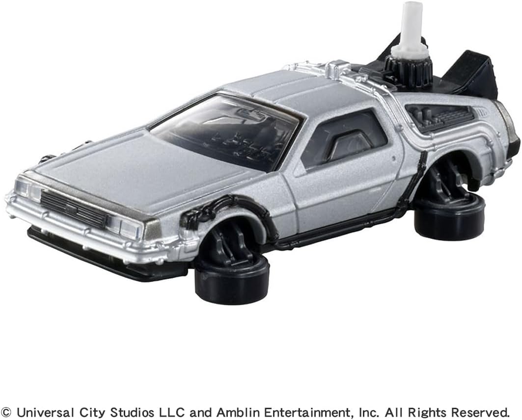 Игрушечный мини-автомобиль Takara Tomy Tomica Premium Unlimited 11 "Назад в будущее, машина времени" (ЧАСТЬ 2) для детей от 6 лет и старше, фото 2