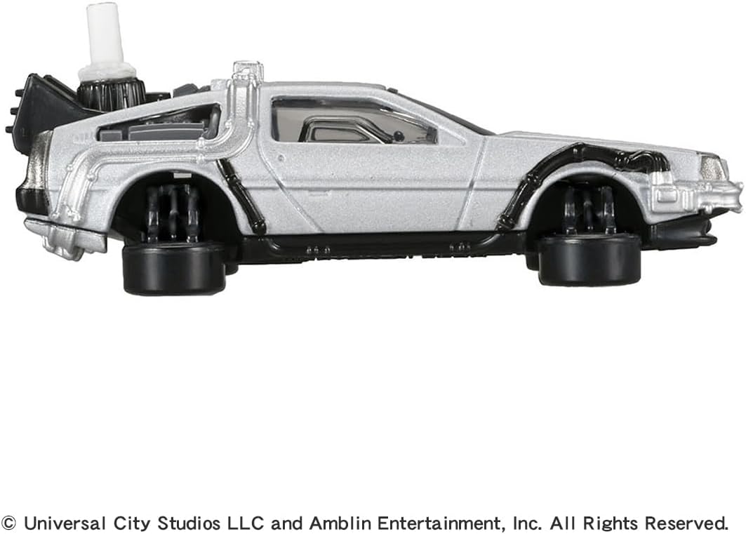 Игрушечный мини-автомобиль Takara Tomy Tomica Premium Unlimited 11 "Назад в будущее, машина времени" (ЧАСТЬ 2) для детей от 6 лет и старше, фото 4