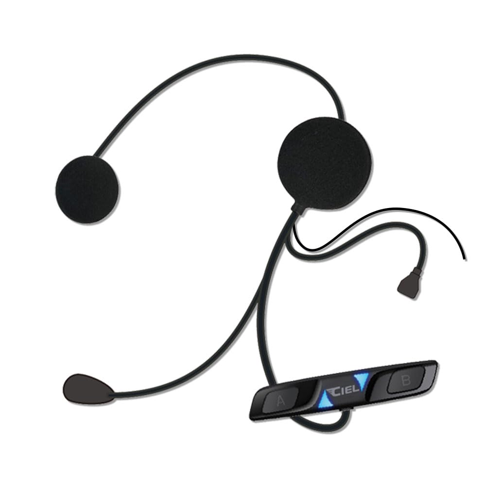 CIEL (シエル) Solo Mate Full Face Bluetooth Headset (2025 Summer Model) Hi-Fi Speaker Motorcycle Helmet with Music and FM Radio Listening Capability, Answerable Calls, Domestic Support, TELEC Certified