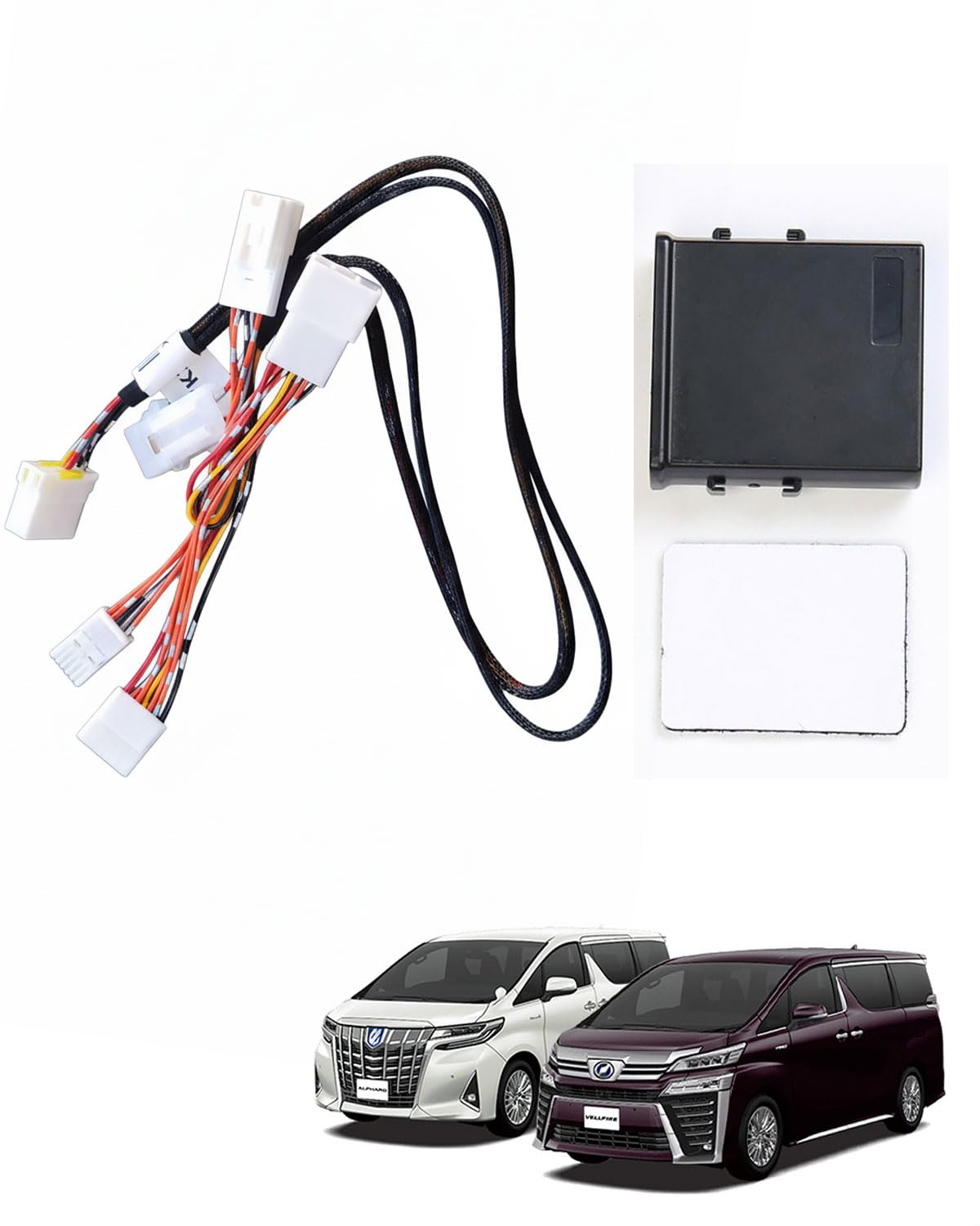 Alphard Vellfire 30 Series Early/Late Model Specific Engine Starter Genuine Smart Key Compatible Hybrid Support Remote Operation Plug-and-Play Installation Easy Mistake Operation Prevention