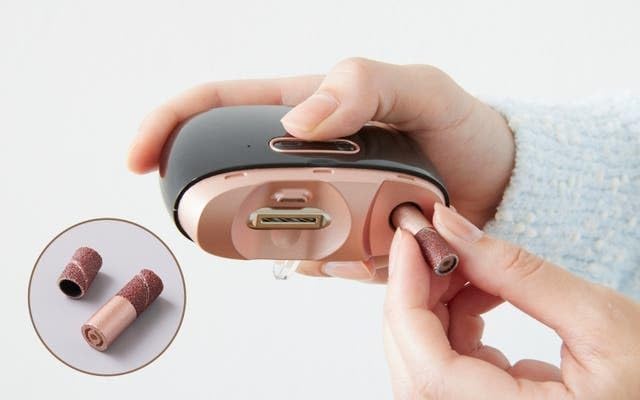 Электрическая машинка для стрижки ногтей KALOS BEAUTY TECHNOLOGY Электрическая машинка для стрижки ногтей Подарок по уходу за ногтями, фото 9