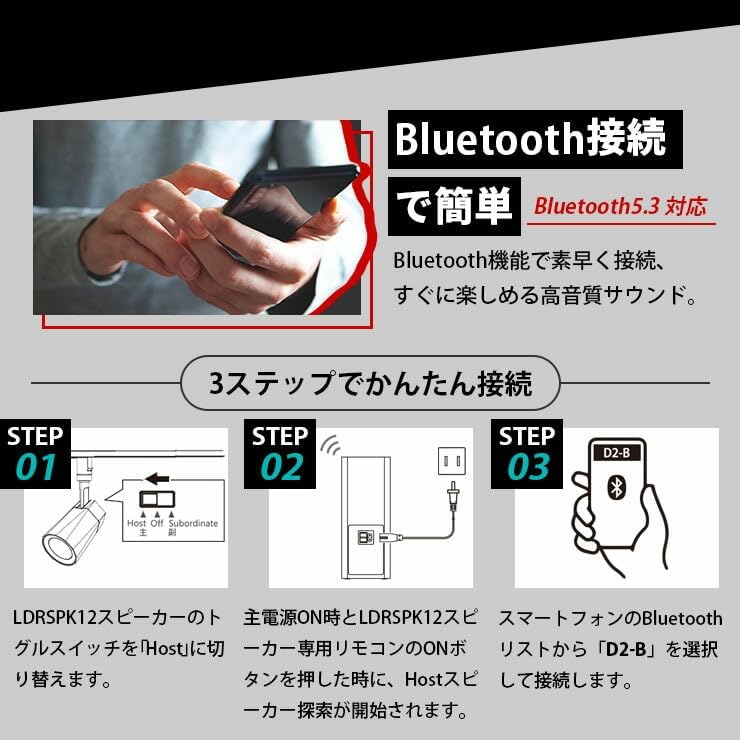 Низкочастотный динамик Beamtec (Бимтек) Bluetooth LDRSPK12 эксклюзивного использования LDRSPK-W1, фото 6