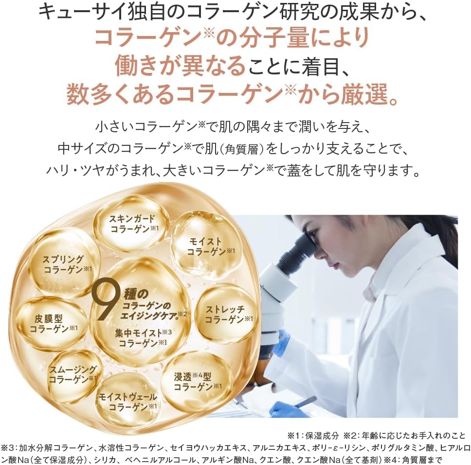 9 видов коллагена Cue Psycholarich EX Brightening Lift Gel 55 г (Универсальный гель Увлажняющий крем с коллагеном "Все в одном" В рейтинге популярности Подарочный подарок по уходу за кожей), фото 2