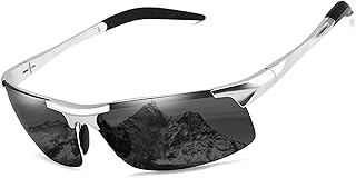 [FEISEDY] スポーツサングラス メンズ 偏光サングラス UV400保護 超軽量 サングラス レディース 運転／釣りB2442