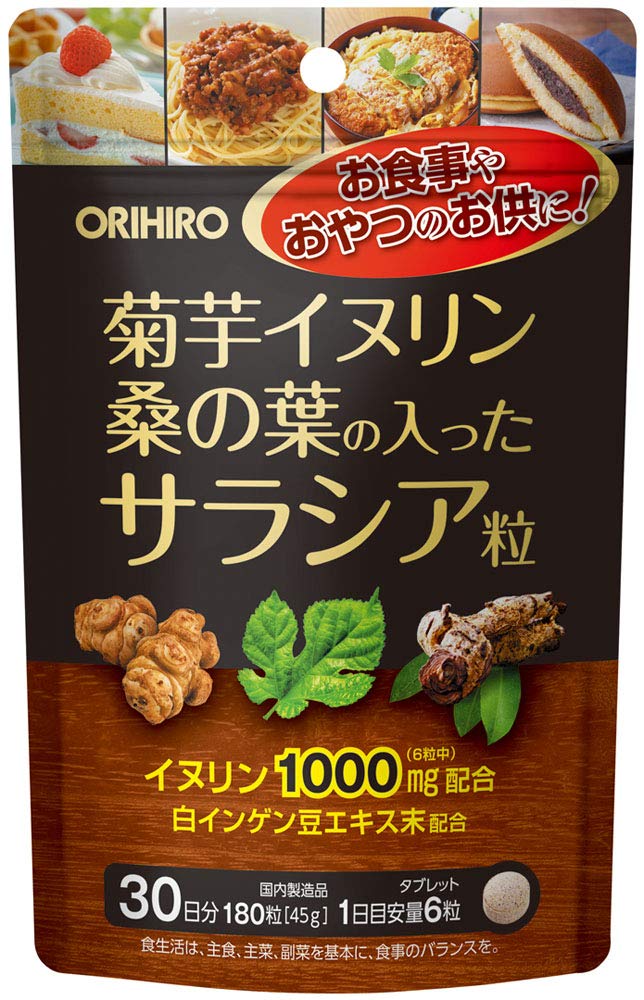 Orihiro Chrysanthemum Inulin Mulberry Leaf, 180 Tablets