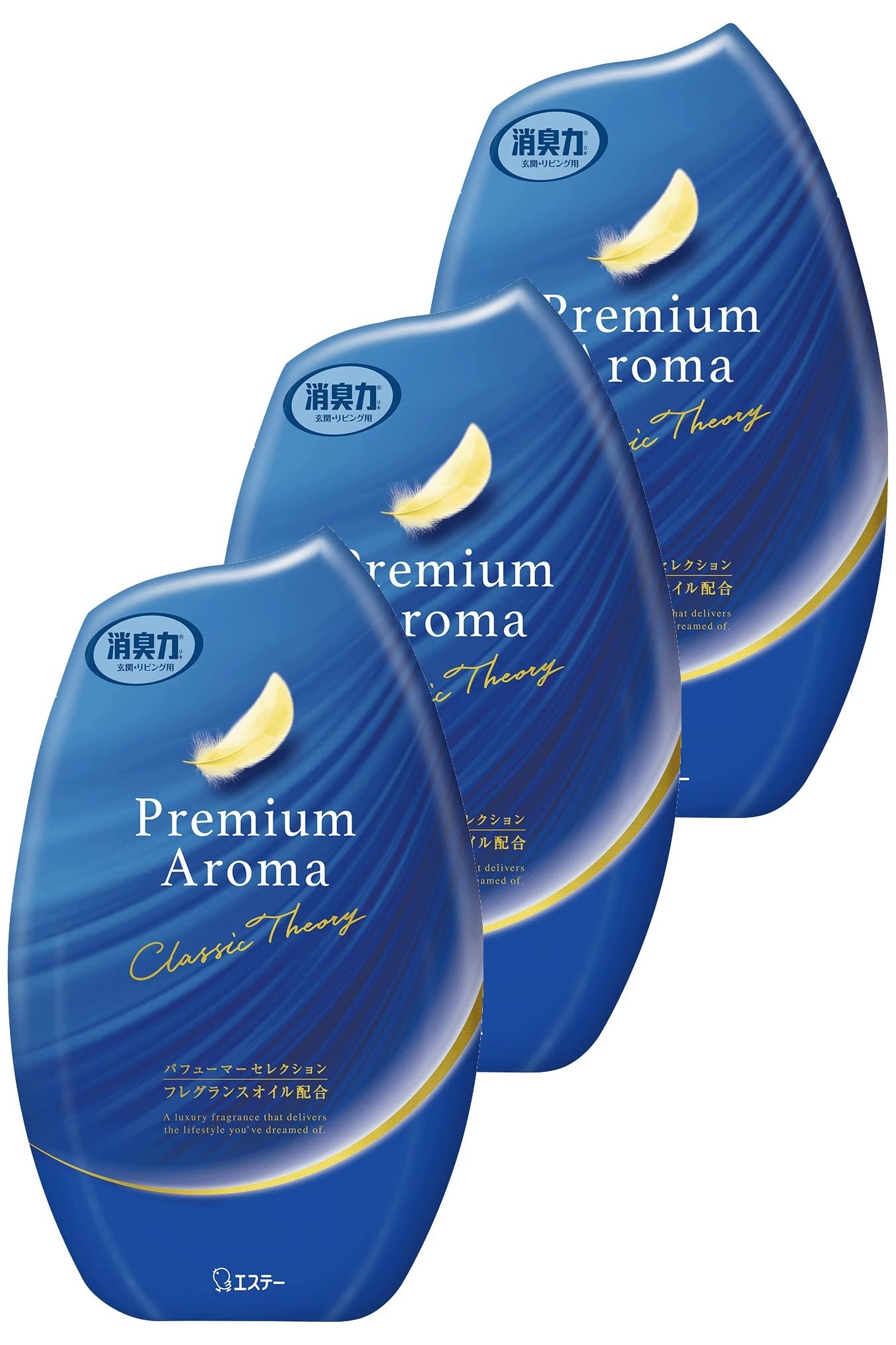 Deodorizing Power [Set Purchase] for Rooms, Wall-mounted Classic Theory 400ml x 3 Counts, Room Fragrance for Entrance, Living Room, Bedroom, Room Deodorizer, Air Freshener Classic Theory Room Use