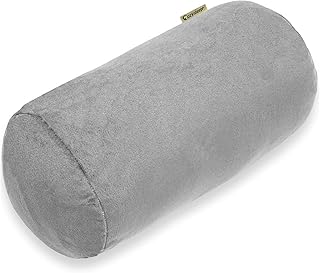 CozySleep 腰枕 筒型クッション もちもち 極上の肌触り 気持ちいい ふわふわ 腰痛クッション 多機能対応 抱き枕 昼寝枕 介護 背もたれ 膝 首 足 腰当て 丸洗い可能 自宅・車・オフィス・椅子 グレー