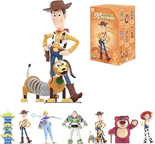 TOP TOY ディズニー(Disney)トイストーリー 30周年 シリーズ【1ピース】ガチャガチャ ブラインドボックス フィギュア ソフビ PVC プレミアム おもちゃ 誕生日 プレゼント ウッディ バズ キャラクターコレクター向け