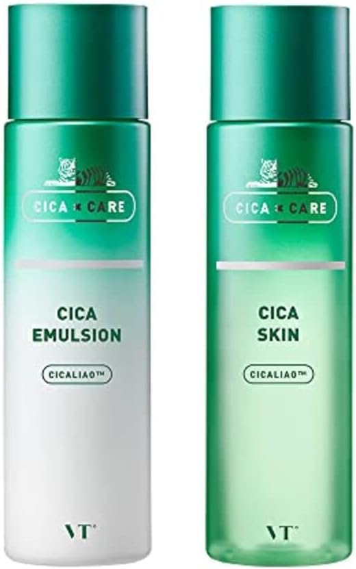 VTCOSMETICS (Buiti Cosmetex) Эмульсия Shikaskin 6 видов для чувствительной и сухой кожи Увлажняющий лосьон-молочко для ухода за кожей Korea Cosmetics CICA ([НАБОР] Shikaskin 200 мл и эмульсия 200 мл), фото 6