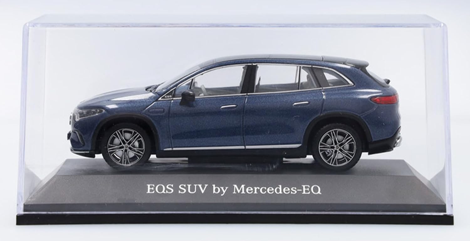 Коллекция Mercedes-Benz Genuine EQS SUV Electric Art Line (X296) Soda Светло-голубой 1/43, фото 4