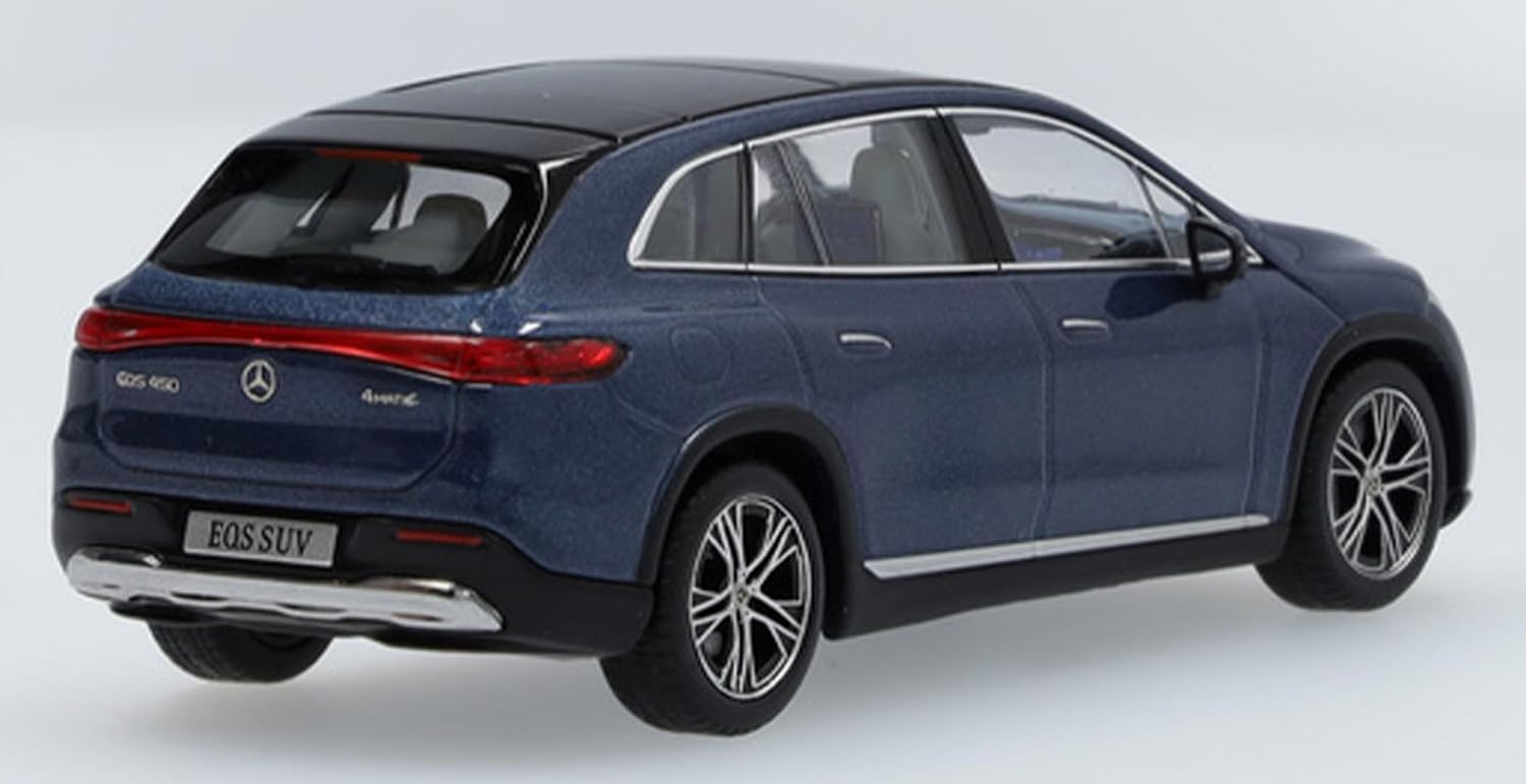 Коллекция Mercedes-Benz Genuine EQS SUV Electric Art Line (X296) Soda Светло-голубой 1/43, фото 3