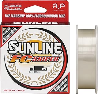 サンライン(SUNLINE) フロロカーボンライン シューター FCスナイパー'25 (Shooter FC SNIPER '25) クリア