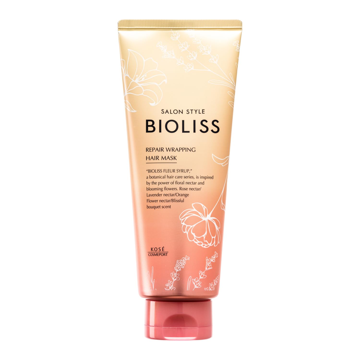 SALON STYLE(サロンスタイル) ビオリス フルールシロップ リペアラッピング ヘアマスク トリートメント KOSE 200g ヘアマスク ヘアマスクトリートメント