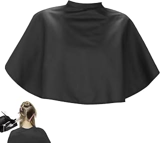 [Gitekain] Hair Coloring Cape, Professional Hairdressing Apron, Barber Cape Home, Adjustable Hairdressing Cape, Short Length Hair Cut Cover, Salon Equipment Cape, Waterproof Cape