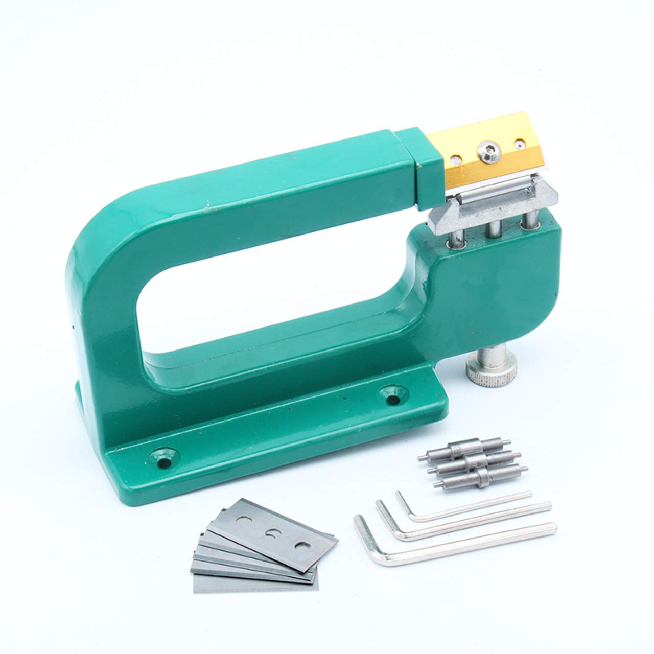 Fermore Leather Splitter Splitting Machine Leather Maker Leather Craft Blade Tool Tool (Green)