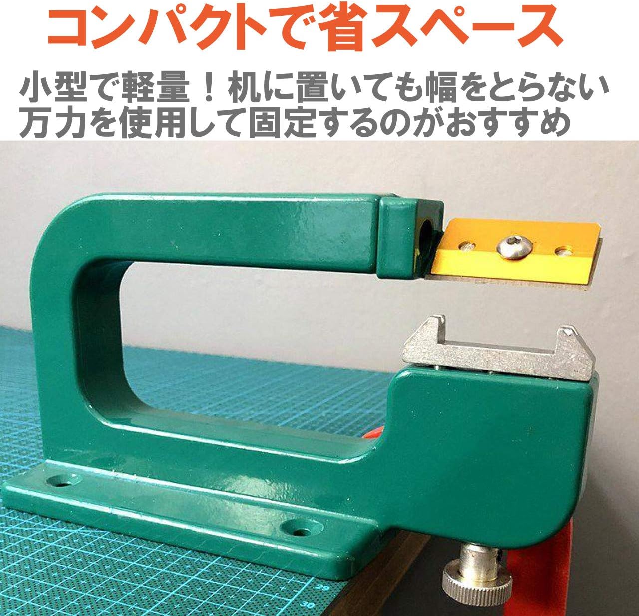 Станок для разделения кожи Ferrimore Leather Splitter Кожаное сито для изготовления лезвий для кожи (зеленый), фото 5