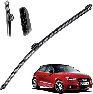 【星河屋貿易】 純正形状 リア ワイパー ブレード for アウディ Audi A1 / S1 スポーツバック (8X) 車種専用品 高級テフロンコートラバーで撥水施工車でもビビりにくい 工具不要 カンタン交換 auwpb-8v-r01