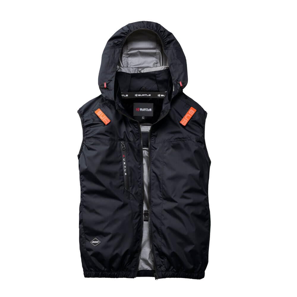 Burtle AC2094HB Aircraft Vest Blouson (No Fan) High Back AIRCRAFT 3XL 35 black