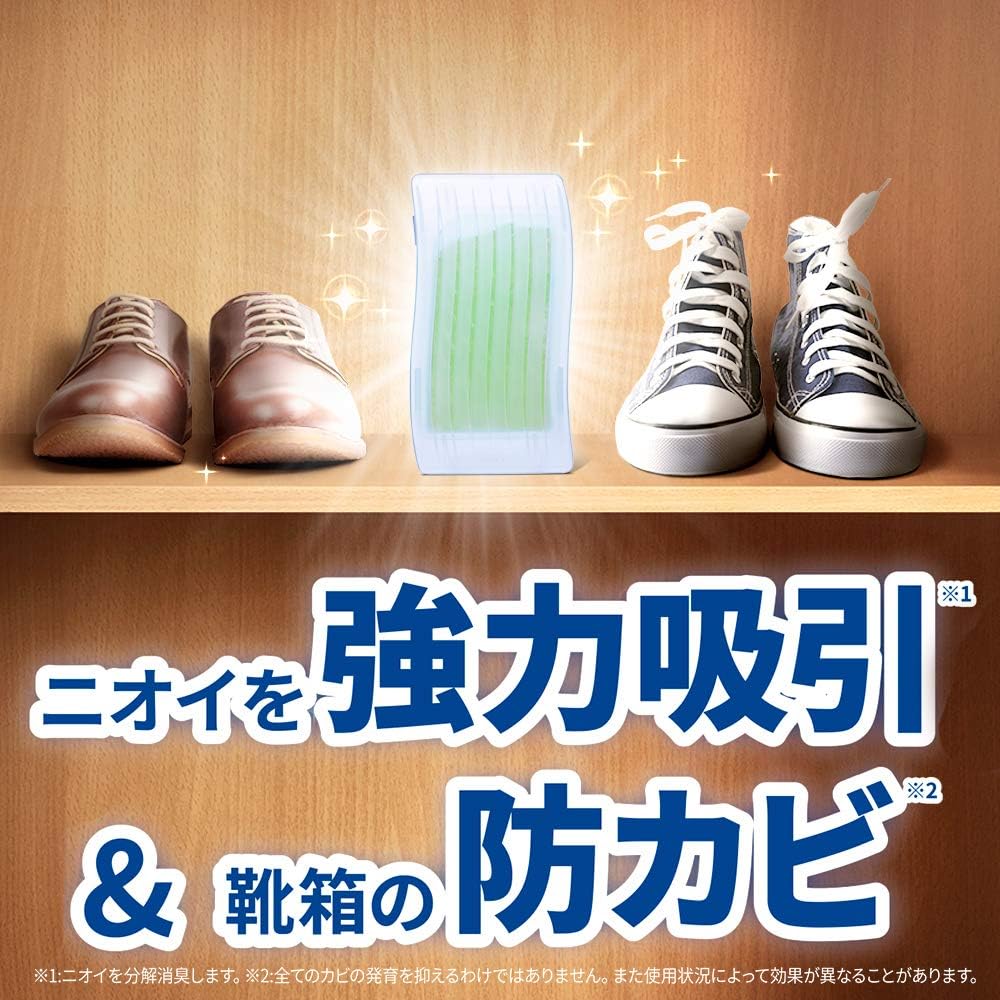 Дезодорирующий освежитель воздуха Febreze для обувных коробок, Аромат Pure Clean, Многоразовый, 4,6 унции (130 г) x 2 упаковки, 2 обувные коробки, фото 3