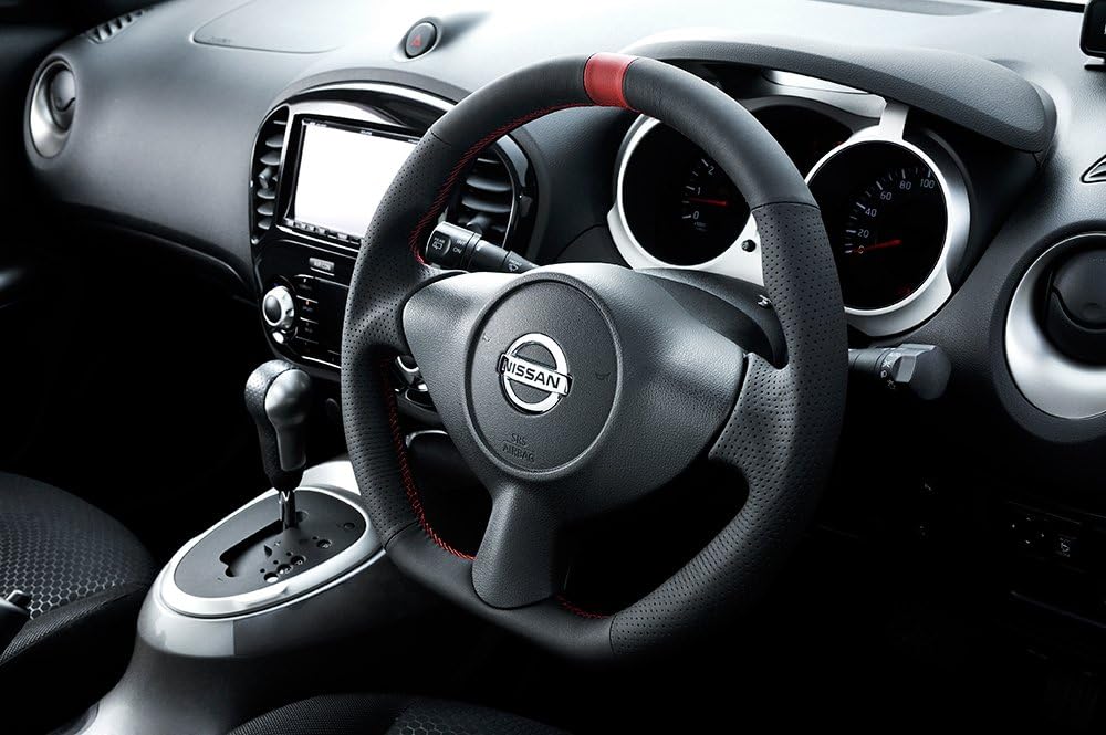 Оригинальный руль KENSTYLE NB01 Juke (F15) Черный/Красная линия, фото 3