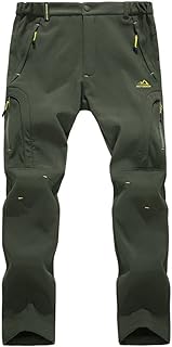 [KEFITEVD] 登山パンツ メンズ 裏起毛 防寒ズボン 撥水 トレッキングパンツ 冬用 バイク ハイキング 釣りウェア 耐久 暖かい