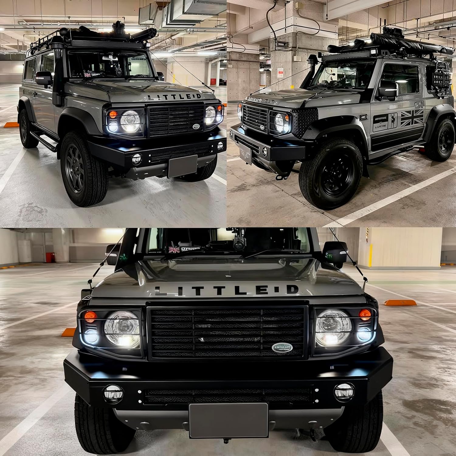 Новая передняя решетка Jimny JB64 JB74 JC74 Sierra Sierra 3-дверная /Nomad Nomad 5-дверная, Решетка радиатора, рассеивание тепла, отверстие не требуется, Простая установка, Защитная маска для передней части решетки, Специальные детали, Комплектующие, аксессуары Jimny Jimny (13), фото 6
