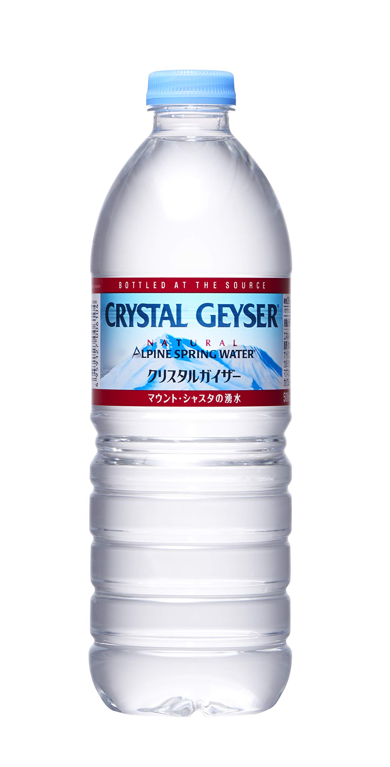 Crystal Geyser(クリスタルガイザー) ミネラルウォーター 無味 軟水 大塚食品500ml×24本 [正規輸入品] 【PFAS（PFOS・PFOA）不検出】 500ml (x 24)