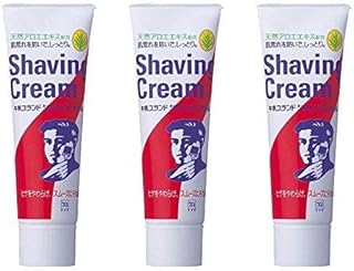 カウブランド 【セット品】牛乳ブランド シェービングクリーム 80g ×3個