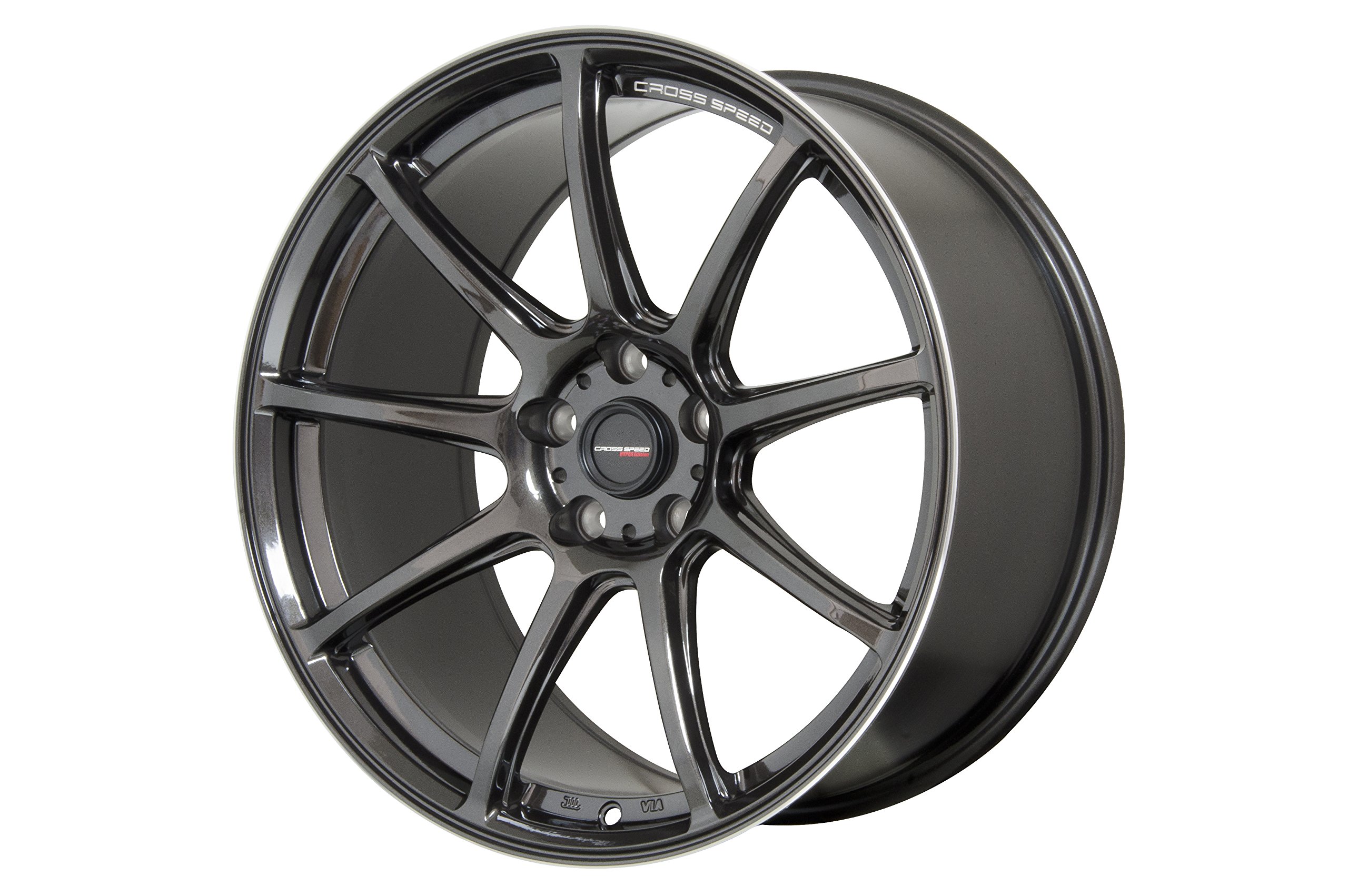 ホットスタッフ クロススピード ハイパーエディション RS9 19インチ 9.5J+35 5H114.3 グロスガンメタ 1本