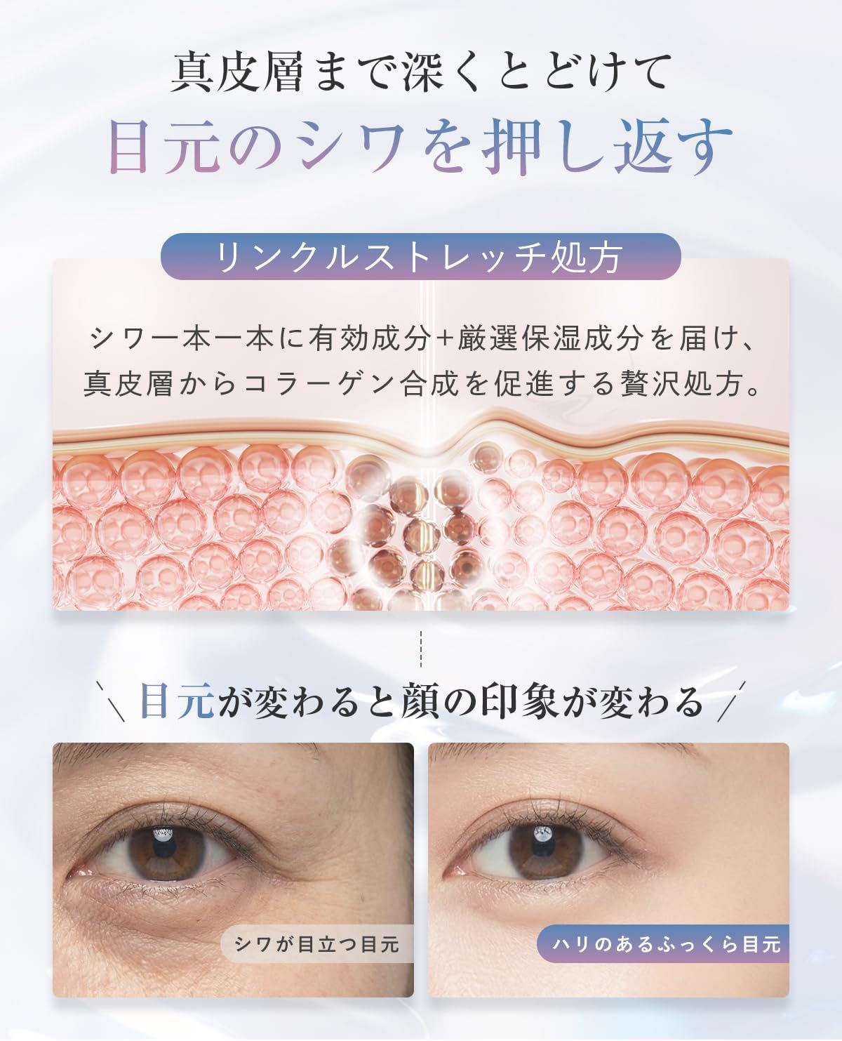 Medis White Eye Cream Крем для ухода за кожей вокруг глаз 【Интенсивный уход за тонкими морщинками вокруг глаз】, фото 5