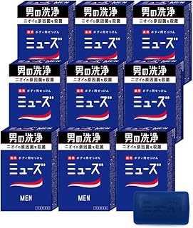 【医薬部外品】 MUSE 固形石鹸 ミューズ メン 男性 メンズ 消臭 135g × 9個