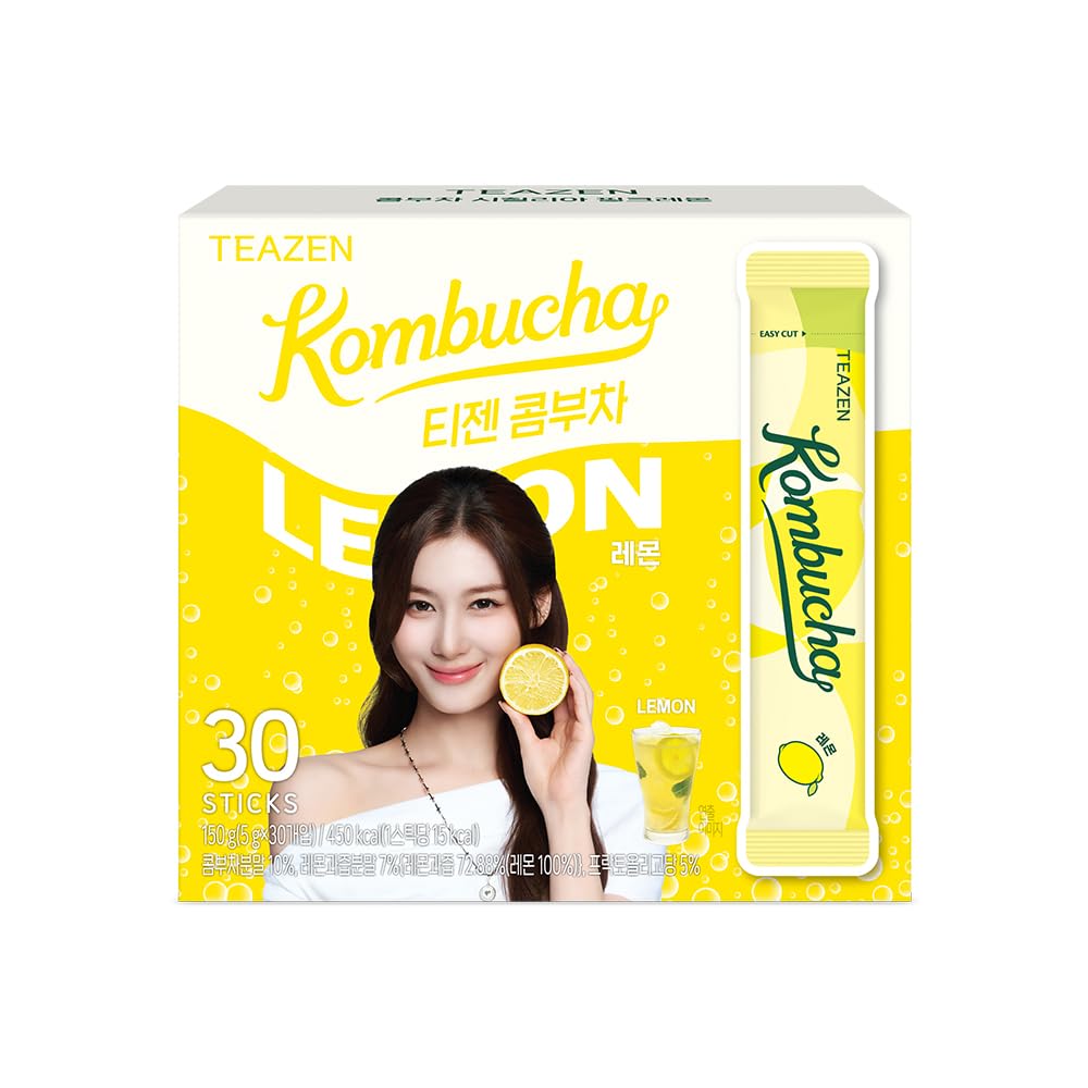 【TEAZEN】TEAZEN Kombucha 150g (5g×30pieces) Lemon Lemon Lemon