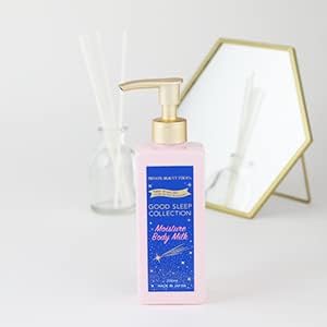 Увлажняющее молочко для тела Good Sleep Collection, 6,8 жидких унций (200 мл), Расслабляющее, Релаксирующее, Увлажняющее, Увлажняющий, Цитрусово-травяной аромат, Отдушка, Уход за телом, Увлажнение всего тела, фото 8