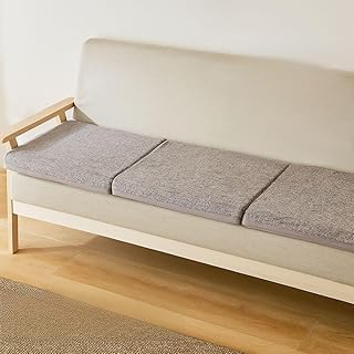 フォーム ソファ対応 高反発ウレタン使用ロングシートクッションマット7cm厚(ベーシックブラウン, 50×150cm)