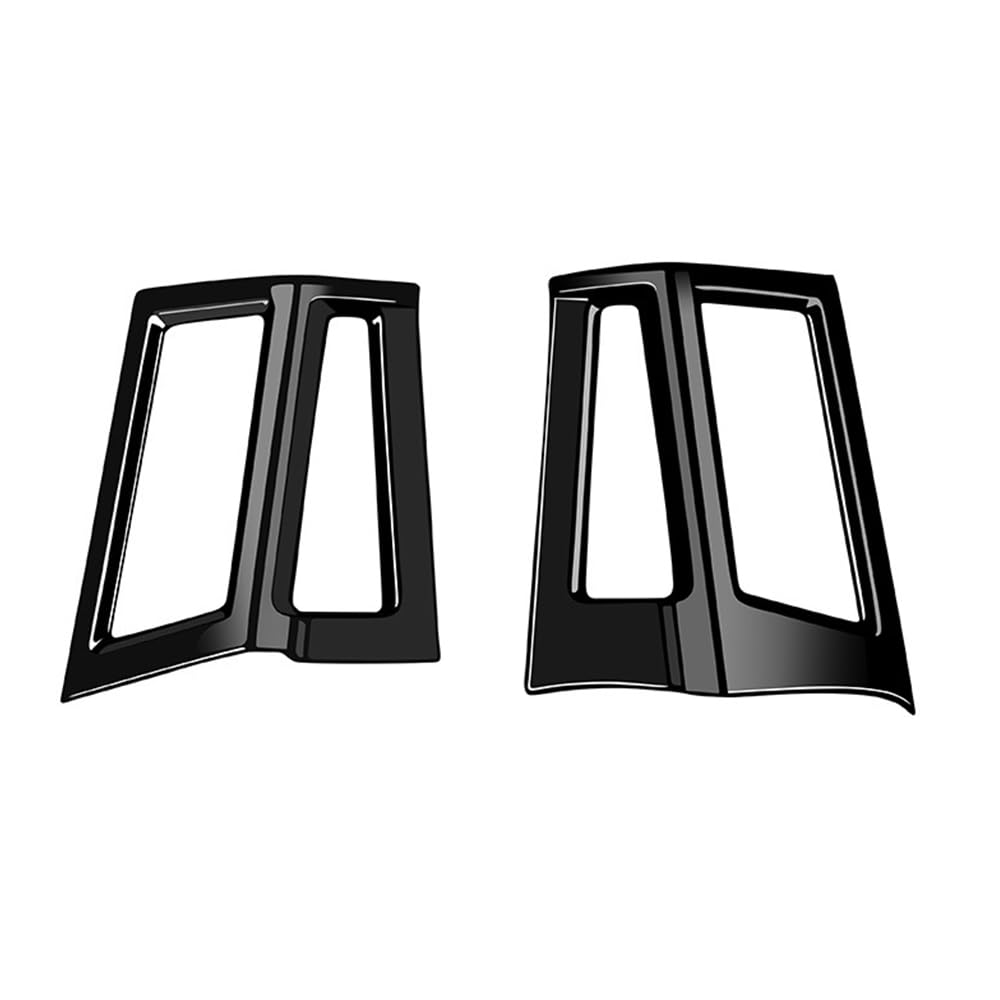 Compatible New Mitsubishi Delica D5 Custom Parts Side Air Conditioner Vent Garnish Interior Panel Cover Accessories Mitsubishi Delica D:5 (Piano Black)