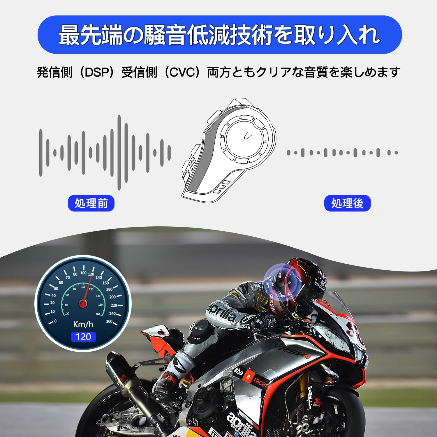 Amison Bike Income До 10 человек одновременно Максимальное расстояние вызова 2000 м Радио Bluetooth 5.0 28-часовой непрерывный вызов с функцией встряхивания велосипеда Водонепроницаемый шлем IP67 для обмена музыкой и прослушивания аудио Ri FM-радио Домофон автоматическое сопряжение Оборудование для связи Техническое сертифицированное Руководство по японскому аудиогиду (1 шт., золото) | Bike Income Тип батареи большой емкости 1000 мАч Модель C Совместное использование музыки, прослушивание аудио..., фото 3