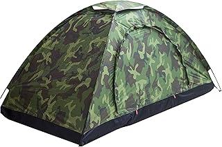 Sutekus コンパクト迷彩柄テント - キャンプ・ソロ・小型用 - 防災・緊急対応 【アウトドア用品】
