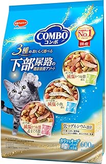 コンボ　キャットフード　下部尿路の健康維持アソート　600g　【たっぷり具材】　【国産】　【小分包装】