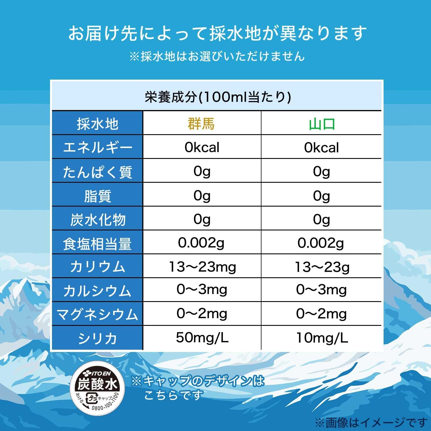 【Amazon.co.jp Эксклюзив】 Минеральная газированная вода Ito Strong без этикеток, 500 мл х 24 бутылки, в комплект входит диоксид кремния, фото 2