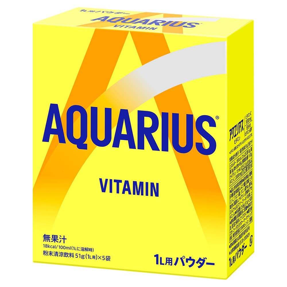 Coca-Cola Aquarius Daily Multivitamin Powder, 1.8 oz (51 g) x 30 Bags