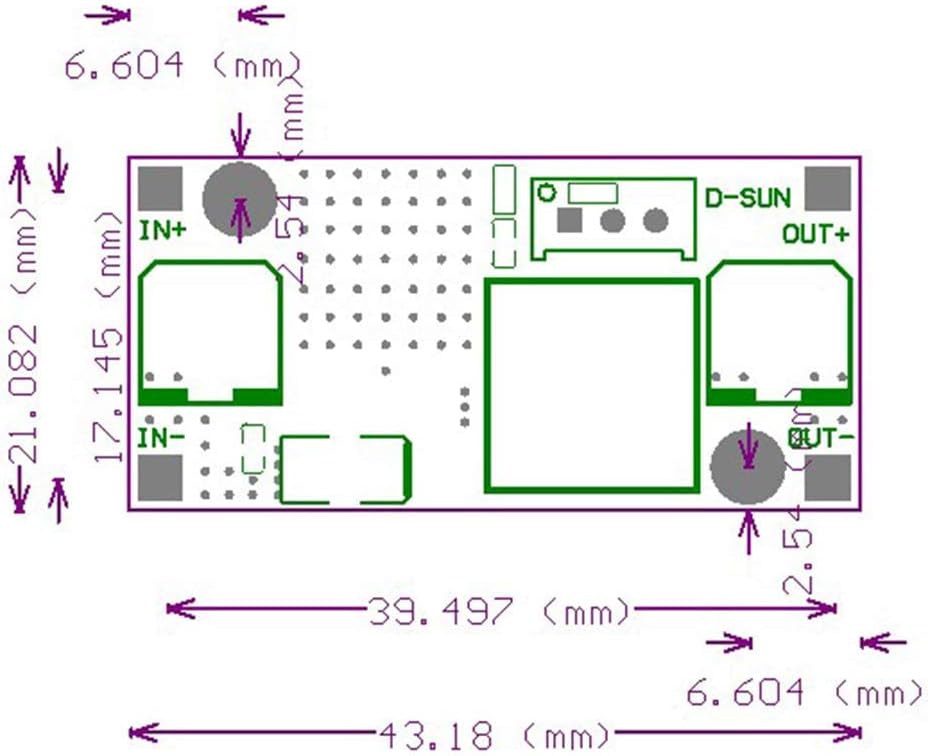 [4 шт.] Регулятор наддува DC-DC boost circuit BOARD conversion XL6009 Выход: DC 5V〜35V 4A модуль питания YMS ЗАПЧАСТИ, фото 4