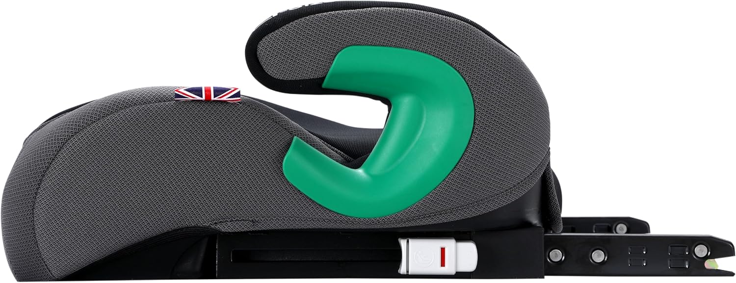 Бустер Cozy N Safe Astra i Size 135–150 см для детей, 3-точечный ремень или ISO-Fix, с глубокой пенной подкладкой сиденья и подлокотниками, 135–150 см, примерно 6–12 лет, фото 5