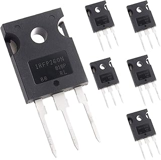 6個 MOSFETトランジスタIRFP260 IRFP260N 200V 50A パワーMOSFETトランジスタ Nチャンネル TO-247 電子回路DIY用