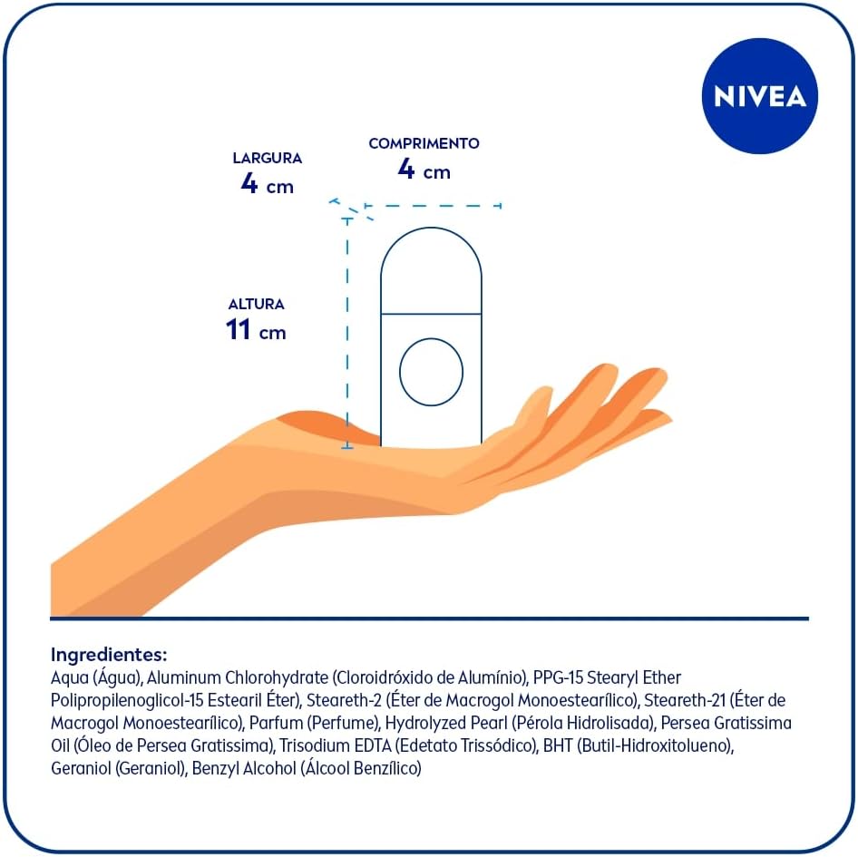 Дезодорант Nivea Brazil Roll On Pearl & Beauty, 50 мл, фото 7