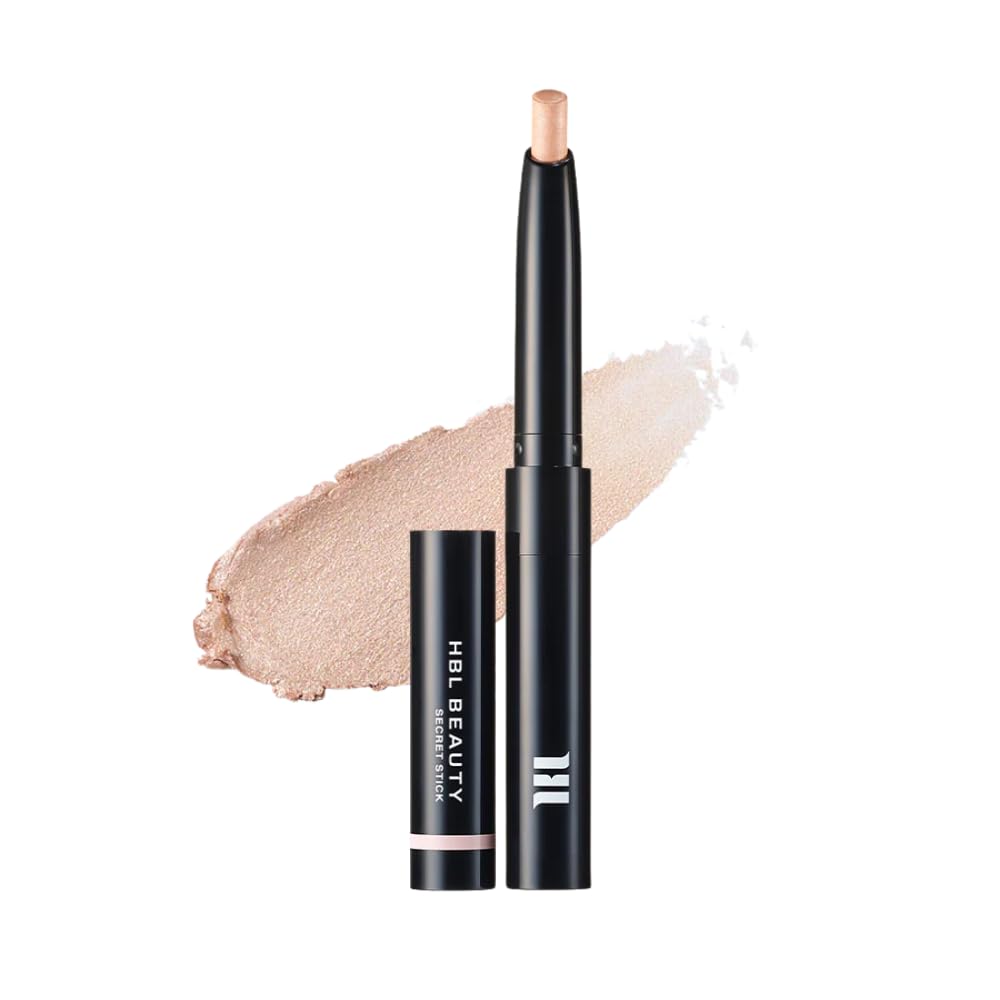 HBLBEAUTY Secret Stick 01 Highlight 0.4g Eyebrow Makeup Face 3D Low Light Eyebrow Natural Look Natural Salon Professional Women Men 01.Highlights
