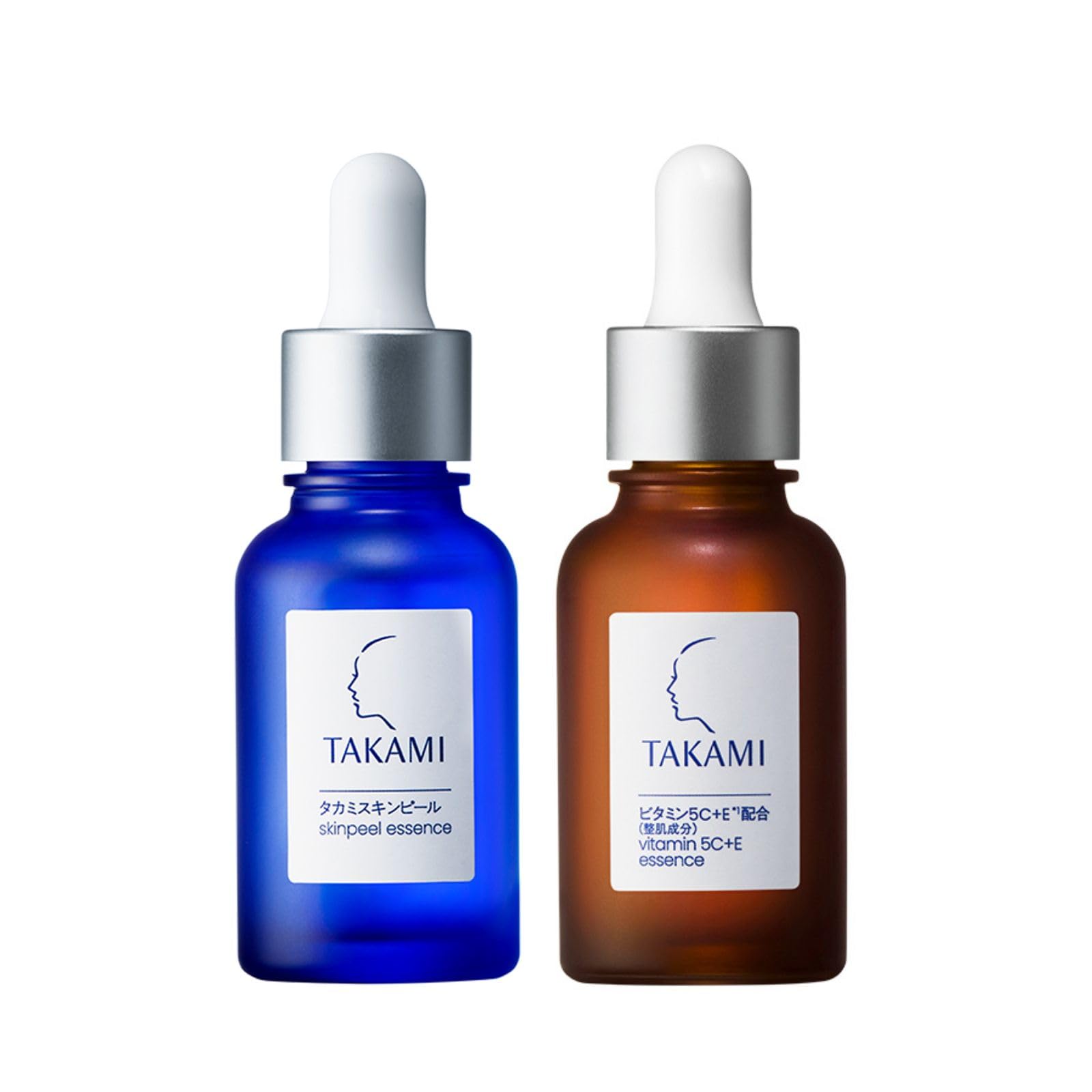 Takami, Skinpeel Essence 30mL, Vitamin 5C + E Essence, 30mL, Set