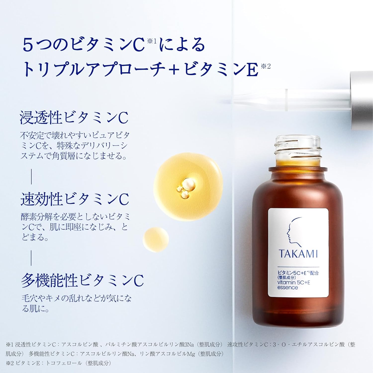 TAKAMI TAKAMI Skin Peel, набор косметических средств Takami Essence 5C + E set введение косметической жидкости Прозрачность пор тусклый кератиновый уход за чувствительной кожей обычный продукт, фото 7