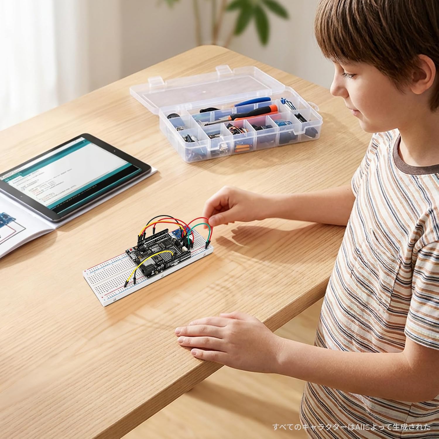 ELEGOO UNO R4 WiFi Super Starter Kit STEM Electronic Craft Programming Kit с более чем 200 деталями / Поддержка Arduino IDE Онлайн-учебники и IoT-проекты для начинающих студентов-производителей, фото 7