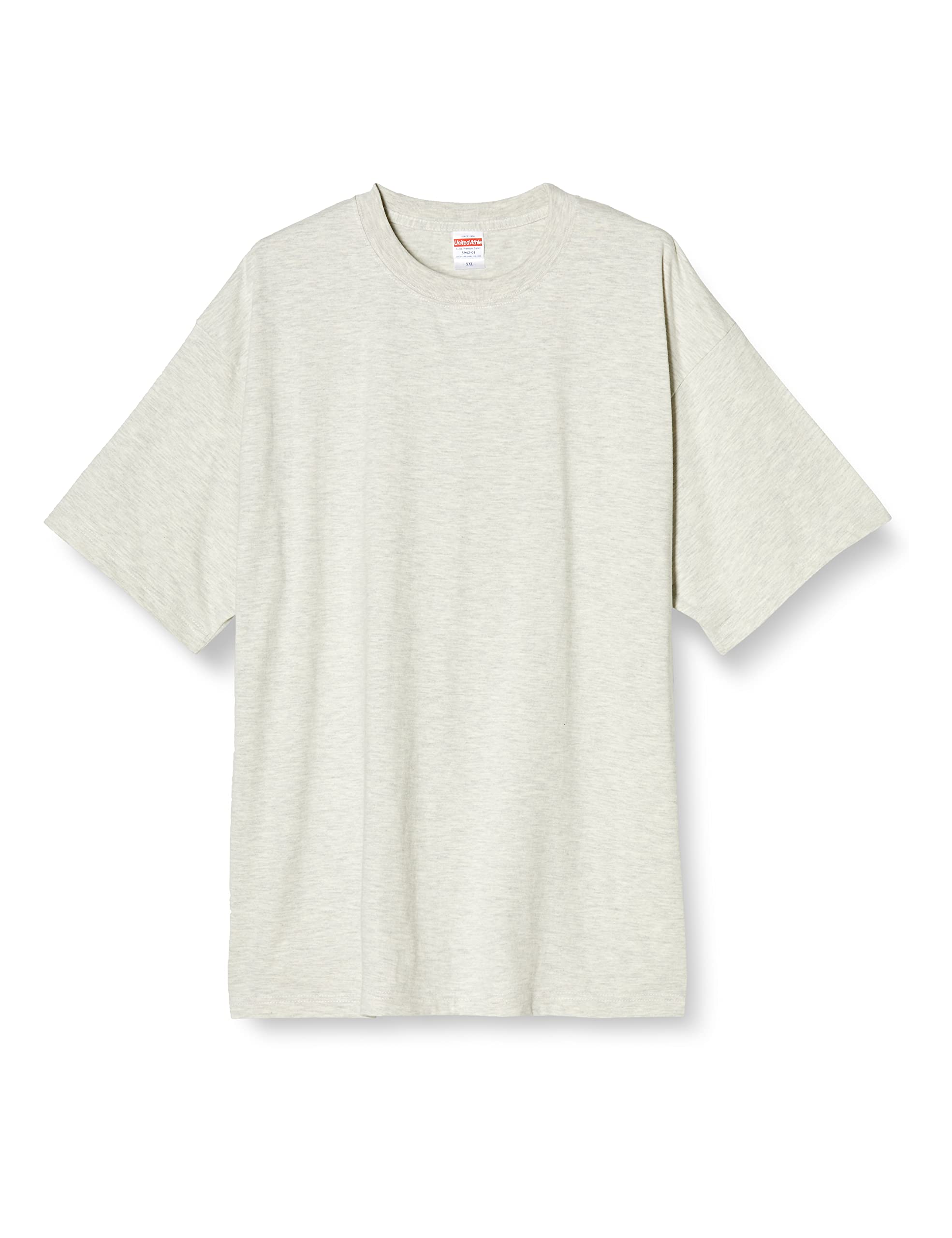 United Athle 594201 Men's Premium T-Shirt, 6.2 oz Large oatmeal